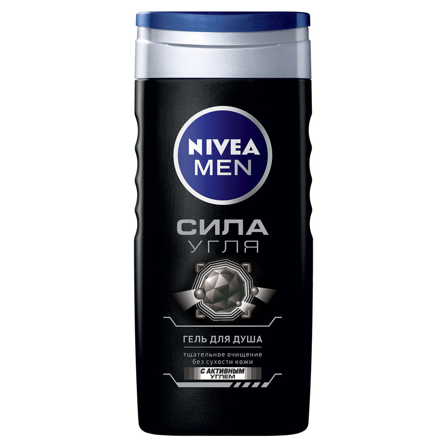 Gel d/dusha Sila Uglya 250ml (NIVEA MEN)