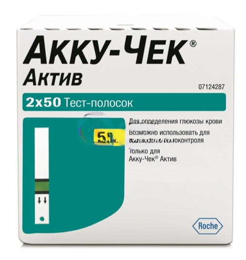 Test-Poloski Akku-Chek Aktiv №100