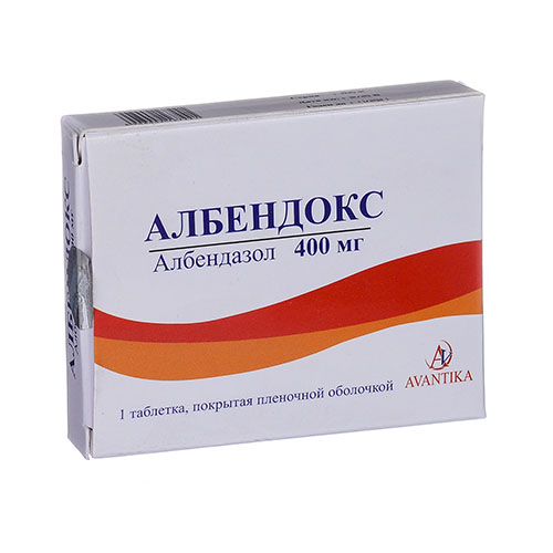 Албендокс таб. п/о 400мг №1
