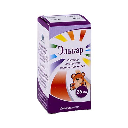 Элькар р-р 30% 25мл