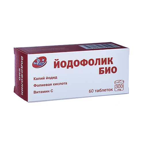 Yodofolik Bio 300mg №60 (BAD)