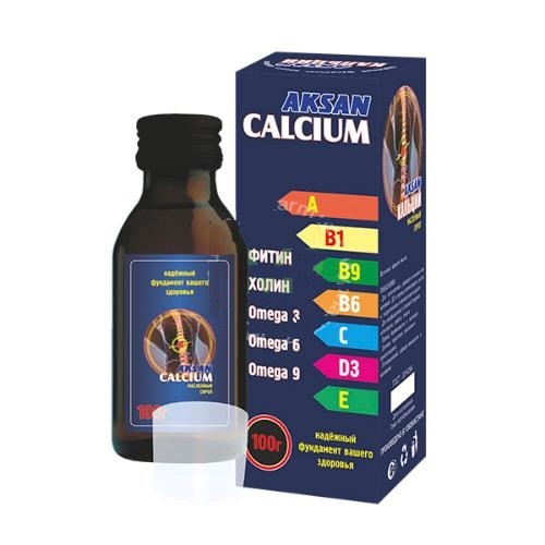 AKSAN KALSIY SIROP MASLYANЫY 100ML N1