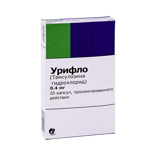 Uriflo kaps. prolong. deystv. 0,4mg №20