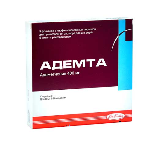 Адемта лиоф. пор. 400мг №5
