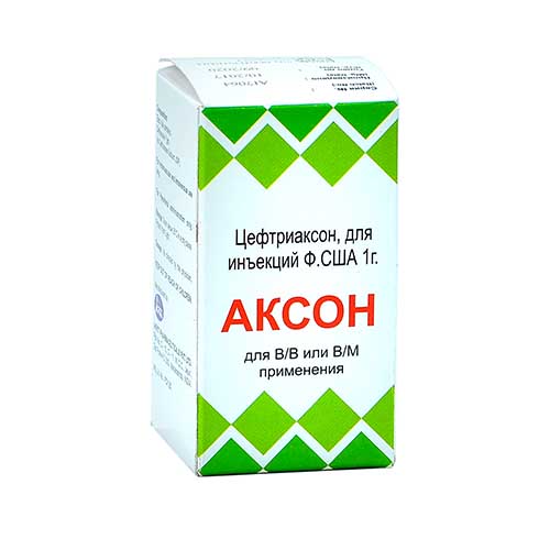 Аксон пор. д/пр. р-ра д/ин. 1,0г №1
