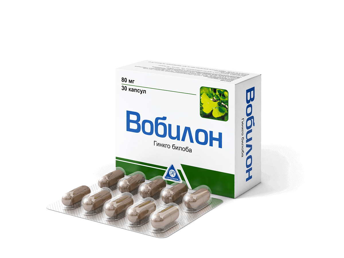 Вобилон капс. 80мг №30