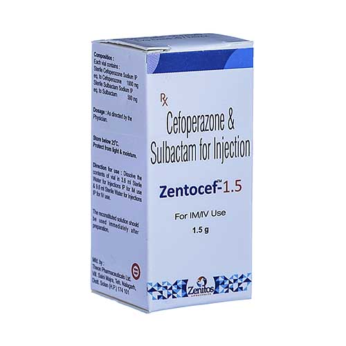 Zentotsef (Sefoperazon+Sulbaktam) 1,5g por. №1