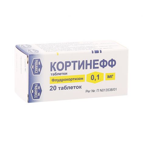 KORTINЕFF TAB 0,1MG N20