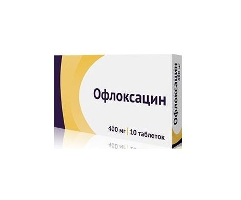 OFLOKSATSIN TAB 400MG N10