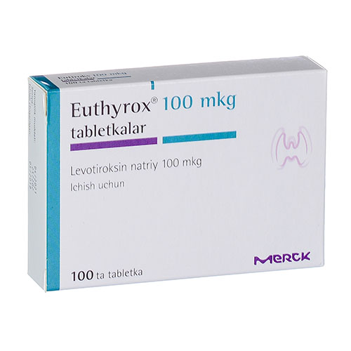 EUTIROKS tab. 100 mkg № 100