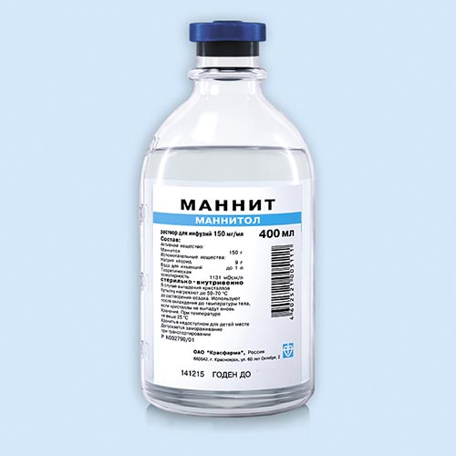 Маннит р-р для инф. 200 мл