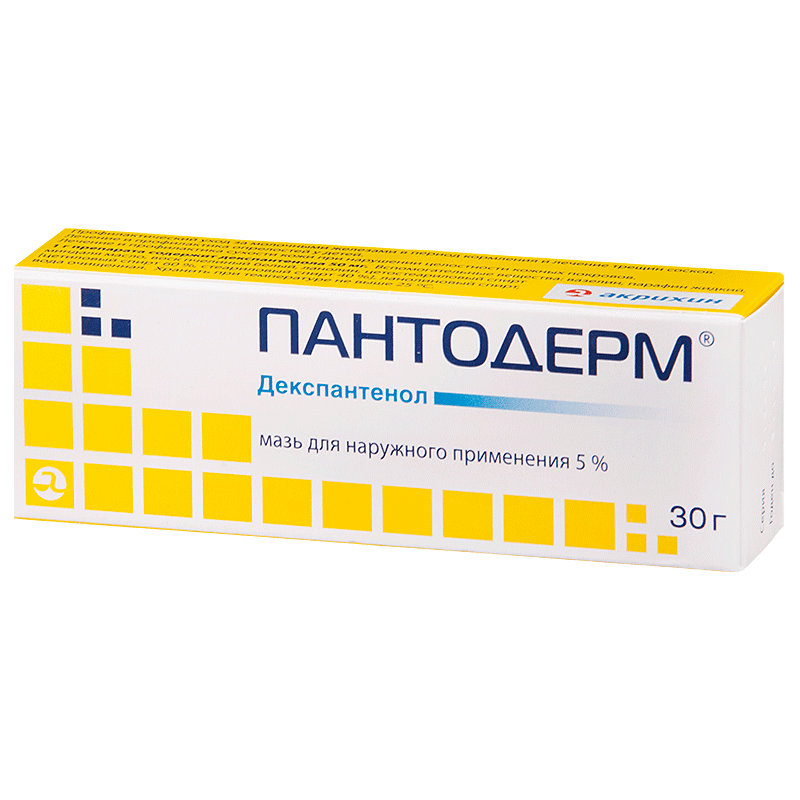 Пантодерм мазь 5% 30г №1