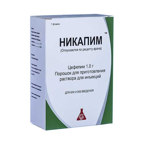 Nikapim (Sefepim) por. d/in. 1,0g №1