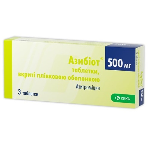 Azibiot tab. 500mg №3