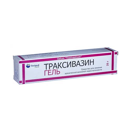 Траксивазин гель 25г