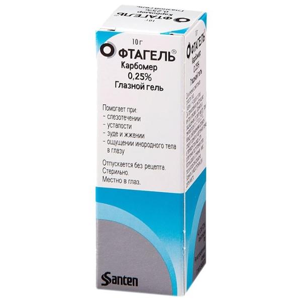 Oftagel gl. gel 2,5mg/g 10g