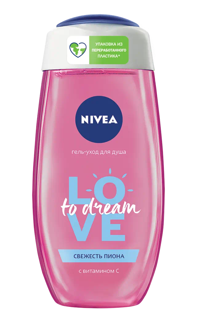 Гель д/душа  Свежесть Пиона 250мл (NIVEA)