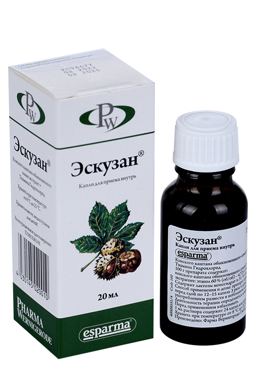 Eskuzan kapli d/vnutr.prim. 20ml