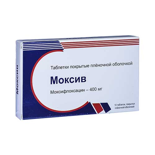 Моксив таб. 400мг №10