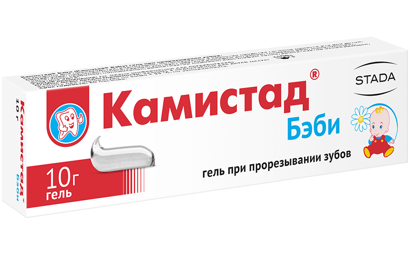 Камистад бэби гель при прорезывании зубов 10г