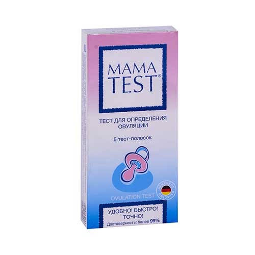 Test "MAMA TEST" (opred. ovulyatsii) № 5