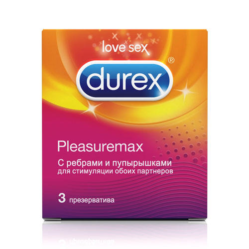Презервативы Durex Pleasuremax №3