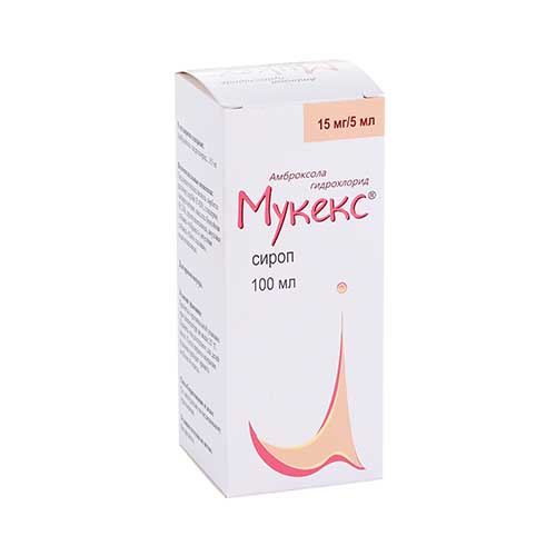 Mukeks sirop 15mg/5ml 100ml