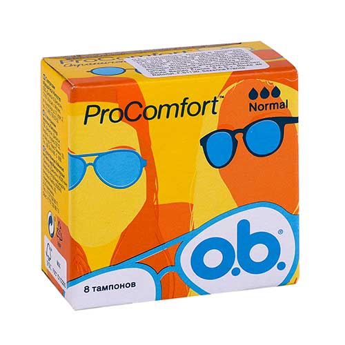 Тампоны гигиен. o.b. ProComfort Normal №8