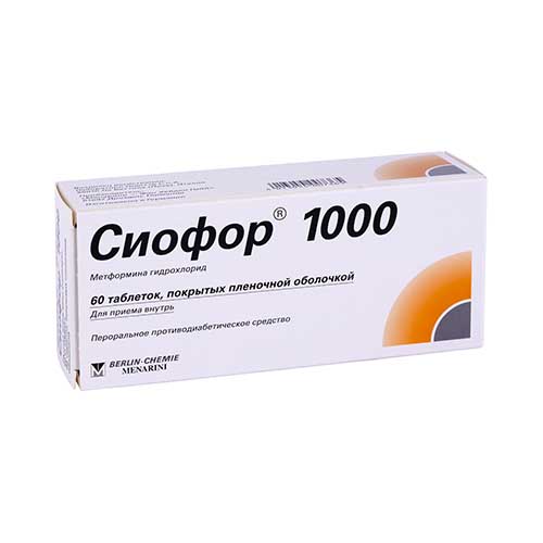 Сиофор 1000 таб. №60