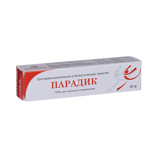 Парадик гель 30г №1