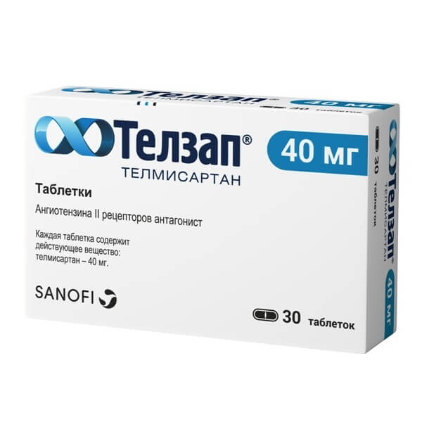 Телзап таб. 40мг №30