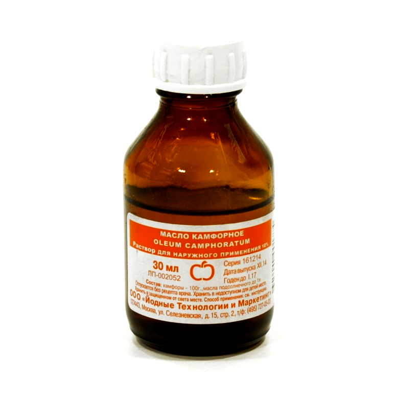 Kamfornoye maslo 10% 50ml