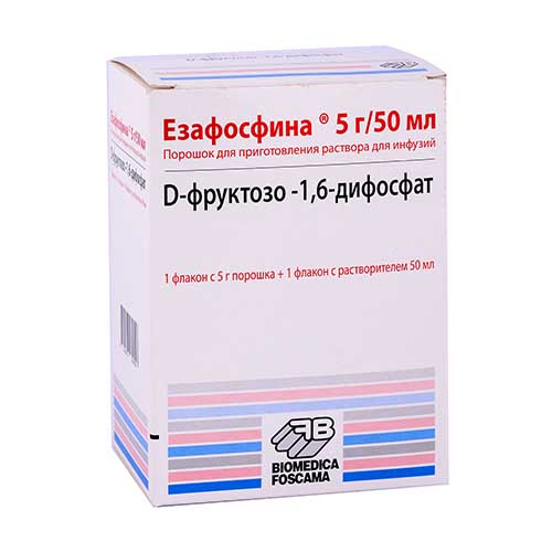 Езафосфина пор. д/пр. р-р 5г/50мл №1
