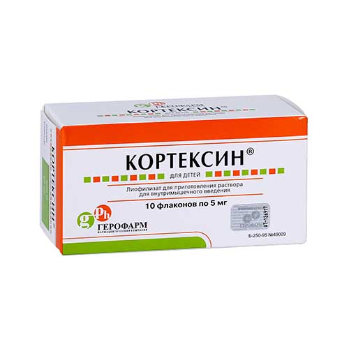 Кортексин лиоф д/ин. 5мг №10
