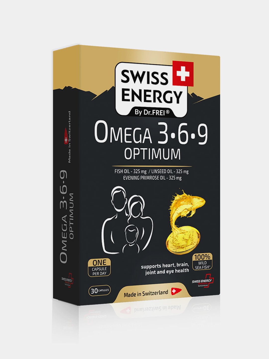 Omega 3-6-9 Optimum Swiss Energy kaps. №30