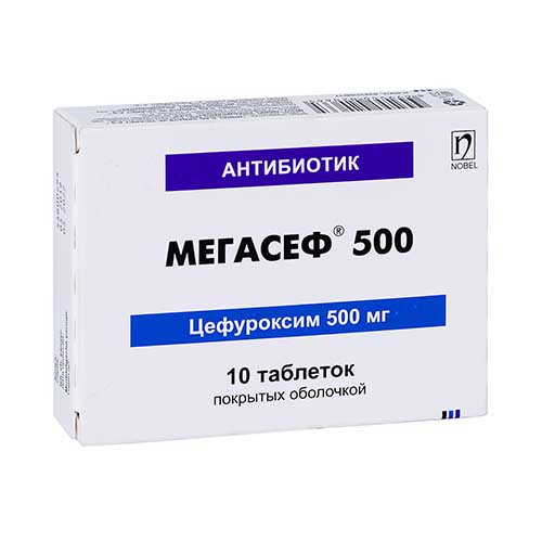 Megasef tab. 500mg №10