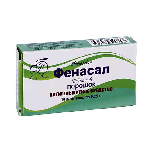 Fenasal por. 0,25g №10