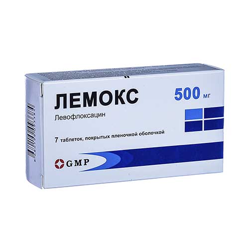ЛЕМОКС, 500 МГ, ТАБ. N7