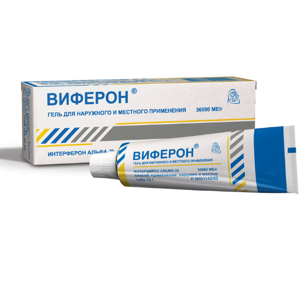 VIFЕRON, 36000 MЕ/G, 12 G, GЕL N1