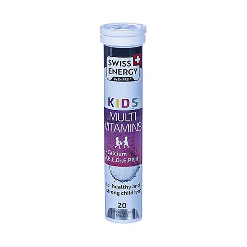 VITAMIN SWISS ENERGY KIDS MULTIVITAMINЫ+KALSIY TAB SHIPUCH N20