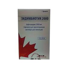 Zidimbiotik 2000 por d/in po 2000mg №1