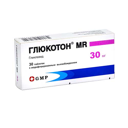 Glyukoton tab. MR 30mg №30