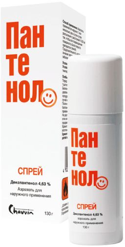 ПАНТЕНОЛ СПРЕЙ, 130 Г, АЭРОЗОЛЬ, N1