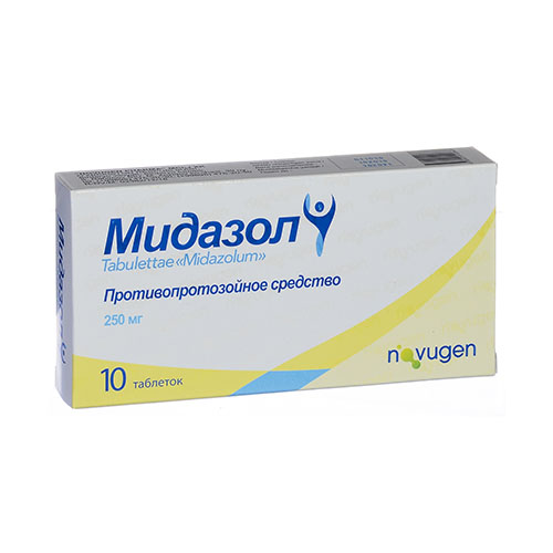 Midazol tab. 250mg №10