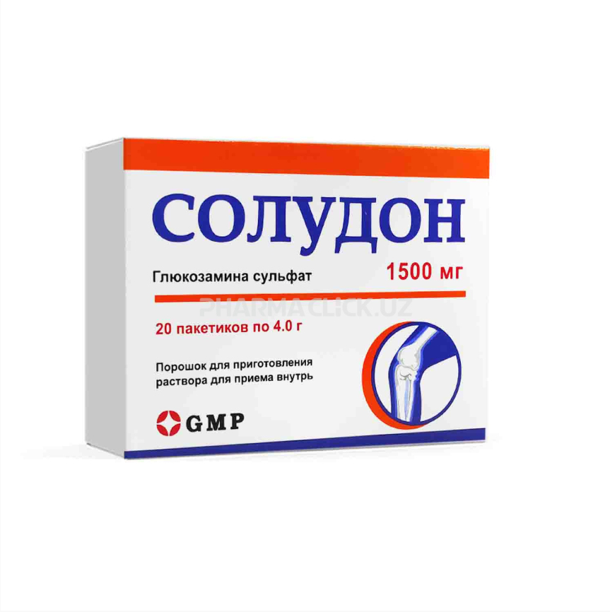 Солудон пор. д/приема внутрь 4г №20