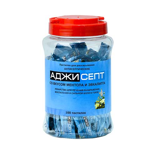 Adjisept past. mentol-evkalipt №100