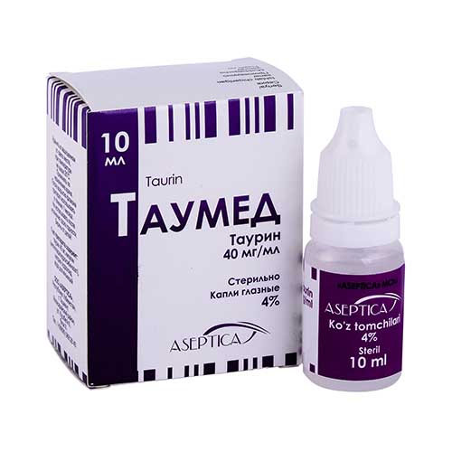 Таумед капли глаз. 4% 10мл №1