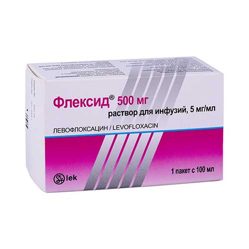 Флексид р-р д/инф. 5мг/мл 100мл