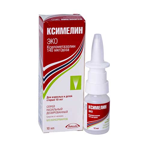 Ксимелин Эко спрей 0,1% 140мкг/доза 60 доз 10мл