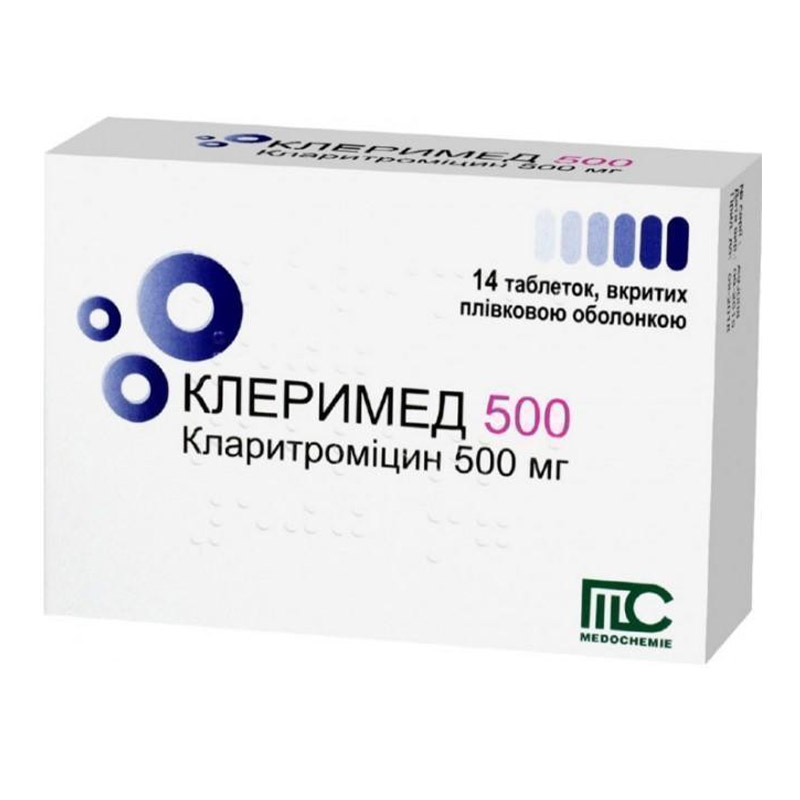 Klerimed tab. 500mg №14